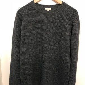 Charcoal boyfriend sweater